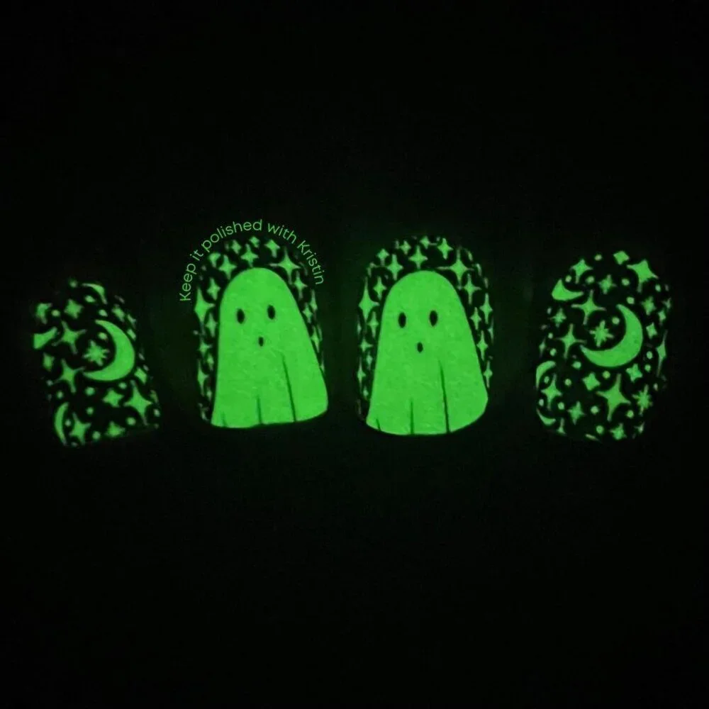 Retired Halloween Color Street Bundle - Glow in the Dark Set